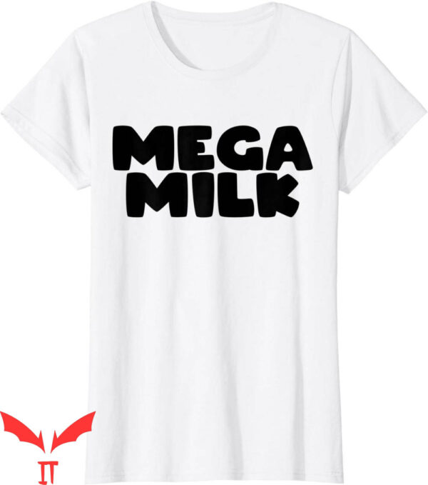 Mega Milk T-Shirt Otaku Manga Nerd Trendy Japanesse Meme