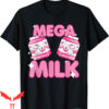 Mega Milk T-Shirt Strawberry Otaku Anime Hentai Fan Girl
