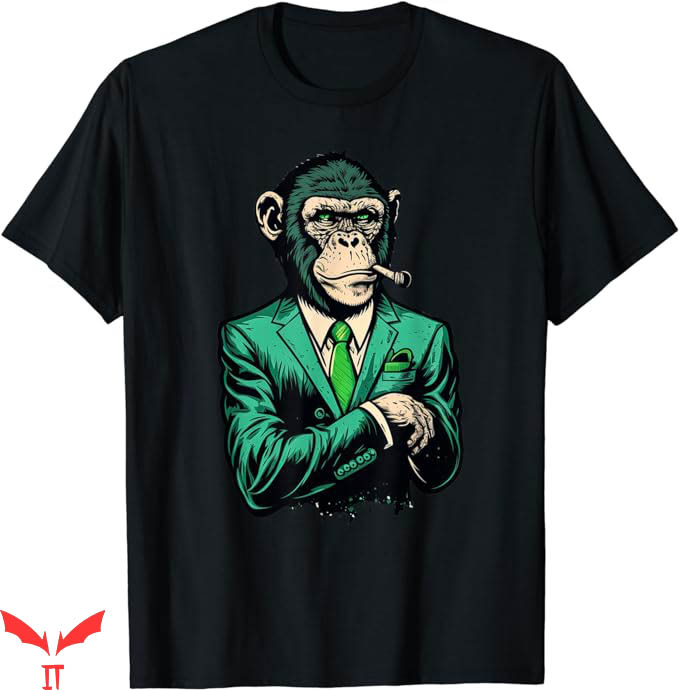 Mob Psycho Monkey T-Shirt Cool Suited Boss Monkey Trending Mob Psycho Monkey T-Shirt Cool Suited Boss Monkey Trending