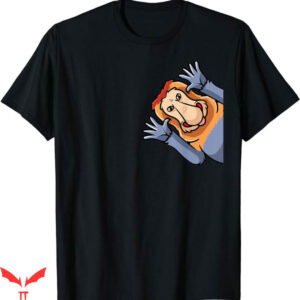 Mob Psycho Monkey T-Shirt Monkey Long-Nosed Monkey T-Shirt