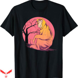 Mob Psycho Monkey T-Shirt Proboscis Monkey Ape T-Shirt