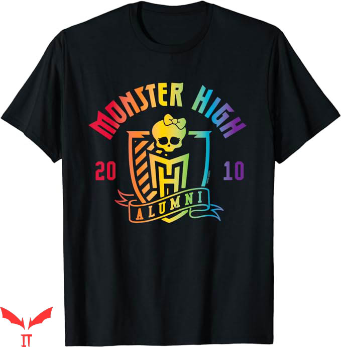 Monster High T-Shirt Alumni Pride Crest T-Shirt Trending Monster High T-Shirt Alumni Pride Crest T-Shirt Trending