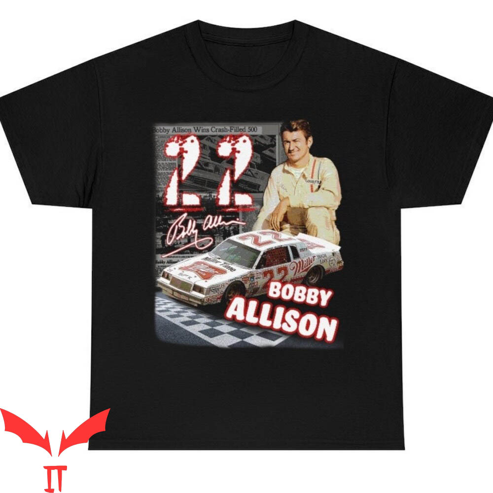 Nascar Vintage T-Shirt Bobby Allison Number 22 Racing Nascar Vintage T-Shirt Bobby Allison Number 22 Racing