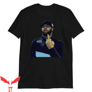 Nascar Vintage T-Shirt Bubba Wallace Middle Finger