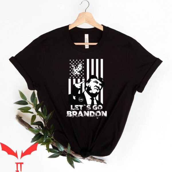Nascar Vintage T-Shirt Let’s Go Brandon Middle Finger