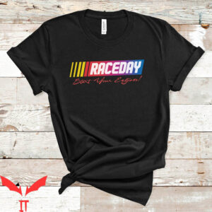 Nascar Vintage T-Shirt Race Day Essential Start Your Engines