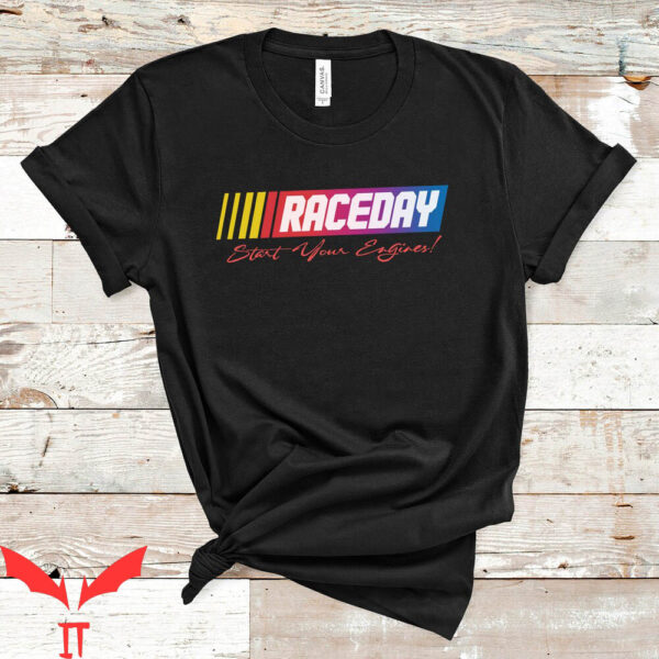 Nascar Vintage T-Shirt Race Day Essential Start Your Engines