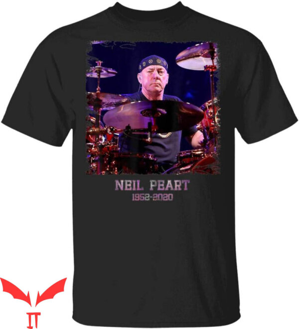 Neil Peart T-Shirt Neil Memory Peart In Loving Drummer Fans