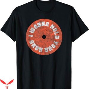 New Order Lyrics T-Shirt I Want to Hold Your Hand
