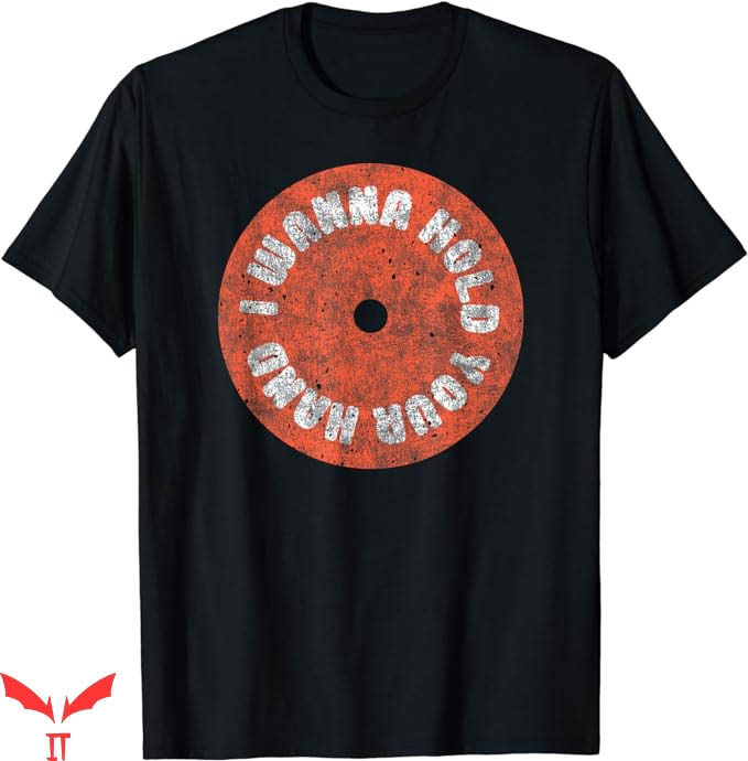 New Order Lyrics T-Shirt I Want to Hold Your Hand New Order Lyrics T-Shirt I Want to Hold Your Hand