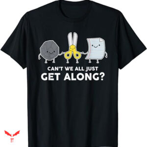 Paper Rock Scissors T-shirt Can’t We All Just Get Along