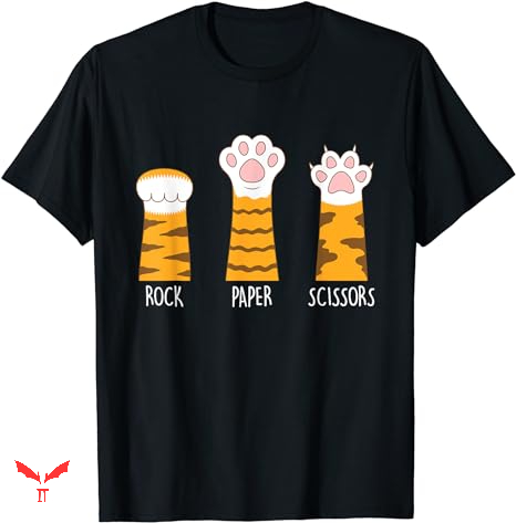 Paper Rock Scissors T-shirt Funny Cute Cat Lovers Paper Rock Scissors T-shirt Funny Cute Cat Lovers