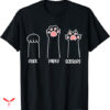 Paper Rock Scissors T-shirt Hand Game Cute