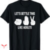 Paper Rock Scissors T-shirt Let’s Settle This
