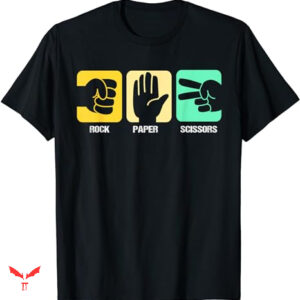 Paper Rock Scissors T-shirt Minimal Style