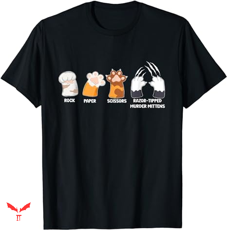 Paper Rock Scissors T-shirt Murder Mittens Paper Rock Scissors T-shirt Murder Mittens
