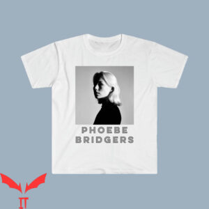 Phoebe Bridgers Rips T-Shirt Face Fan Moon Song Punisher