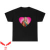 Phoebe Bridgers Rips T-Shirt Pink Hear Moon Song Punisher