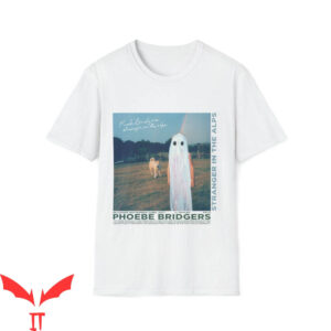 Phoebe Bridgers Rips T-Shirt Stranger In Alps Album Cover