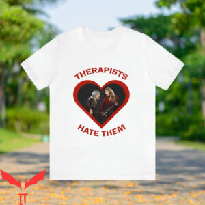 Phoebe Bridgers Rips T-Shirt Therapists Hate Them Taylor