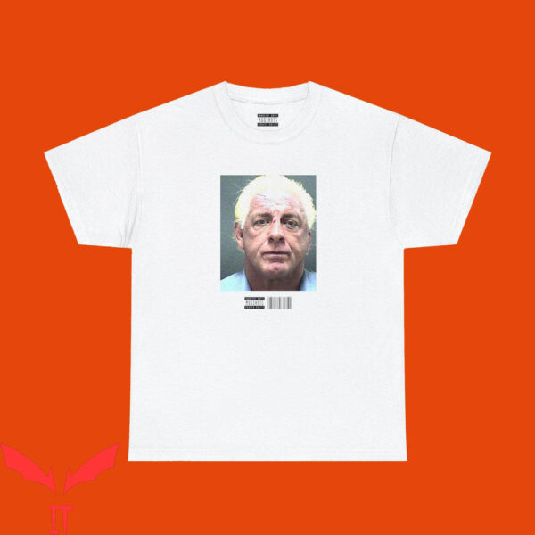 Ric Flair T-Shirt Mugshot The Real World’s Champion WWF