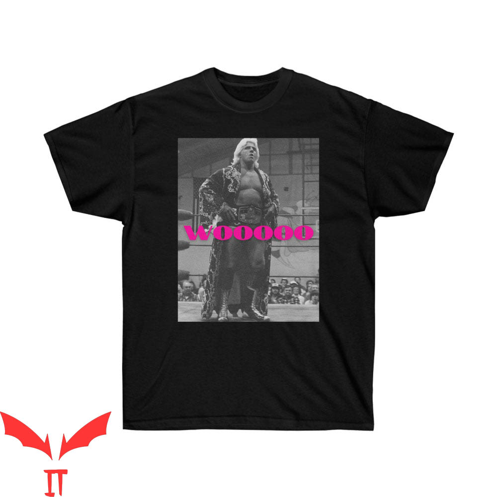Ric Flair T-Shirt Nature Boy Wooooo The Real Worlds Champion Ric Flair T-Shirt Nature Boy Wooooo The Real Worlds Champion