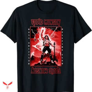 Ride The Lightning T-shirt Eddie Munson Lightning
