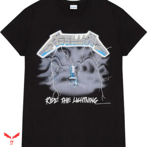 Ride The Lightning T-shirt Metallica Ride The Lightning