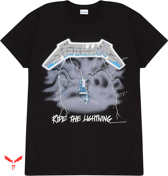 Ride The Lightning T-shirt Metallica Ride The Lightning Ride The Lightning T-shirt Metallica Ride The Lightning