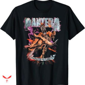 Ride The Lightning T-shirt Pantera Official Cowboys