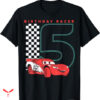 Ride The Lightning T-shirt Pixar Cars 5th Birthday