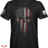 Ride The Lightning T-shirt USA Military American Flag