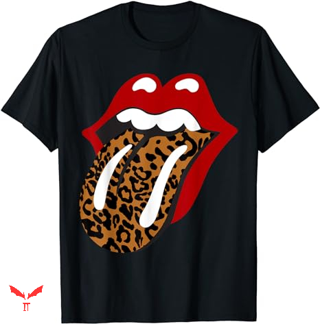 Rolling Stones Vintage T-shirt Classic Leopard Tongue