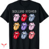 Rolling Stones Vintage T-shirt Multi Color Tongue