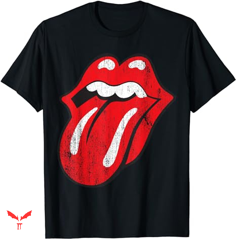 Rolling Stones Vintage T-shirt Official Distressed Tongue