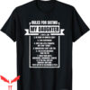 Rules For Dating My Daughter T-Shirt Humerus Dad Warning