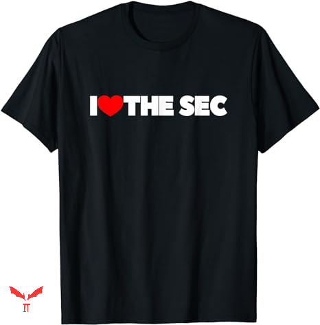 Sec T-shirt I Love The SEC