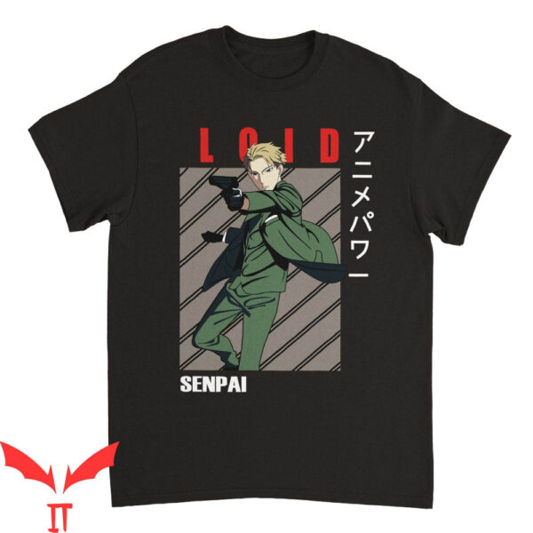 Spy Family T-Shirt Loid Forger Anime Manga Lover Funny