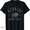 State Of Wyoming T-shirt The Cowboy State
