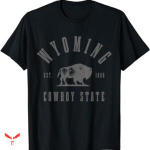 State Of Wyoming T-shirt The Cowboy State