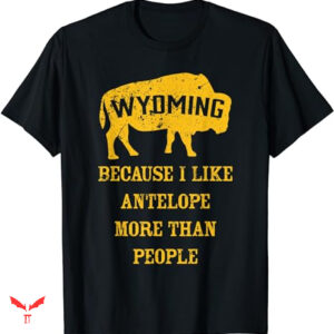 State Of Wyoming T-shirt Wyoming Buffalo Vintage