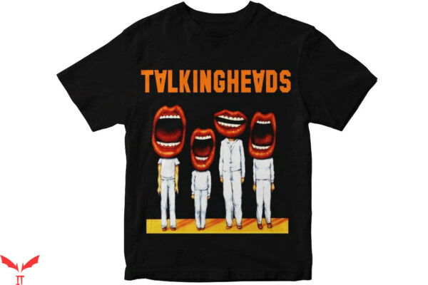 Talking Heads T-Shirt Big Mouths T-Shrit Music