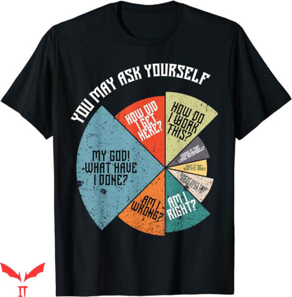 Talking Heads T-Shirt Lyrics Funny 80s T-Shirt Music