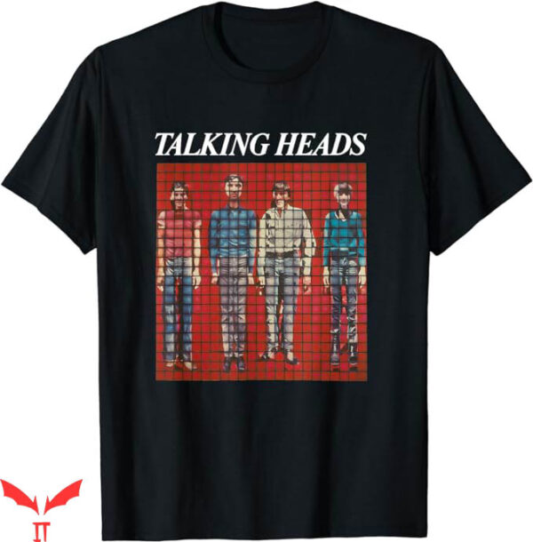 Talking Heads T-Shirt Pixel Portrait T-Shirt Music