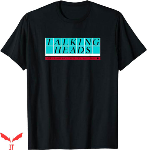 Talking Heads T-Shirt Tiled Logo T-Shirt Music
