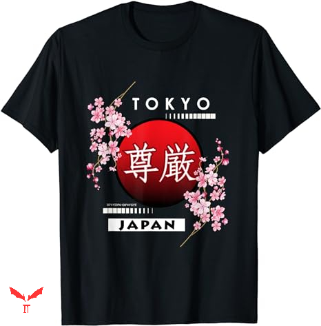 Tokyo Japan T-shirt Sakura Cherry Tokyo Japan T-shirt Sakura Cherry