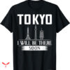 Tokyo Japan T-shirt Skyline Map