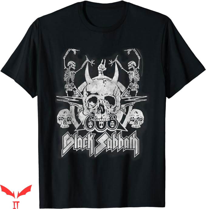 Tony Stark Black Sabbath T-Shirt Dancing Skeletons T-Shirt Tony Stark Black Sabbath T-Shirt Dancing Skeletons T-Shirt