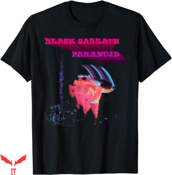 Tony Stark Black Sabbath T-Shirt Paranoid Motion Trails Tee
