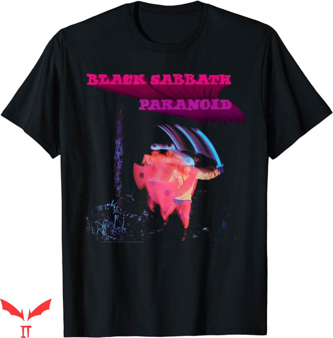 Tony Stark Black Sabbath T-Shirt Paranoid Motion Trails Tee Tony Stark Black Sabbath T-Shirt Paranoid Motion Trails Tee